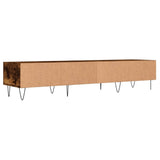 TV Cabinet Smoked Oak 150x36x30 cm Engineered Wood 829153