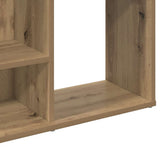 Room Divider/Book Cabinet Artisan Oak 100x24x140 cm Engineered Wood 855843