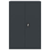 File Cabinet Anthracite 90x40x140 cm Steel 339747