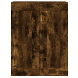 Wall Mounted Cabinets 2 pcs Smoked Oak Engineered Wood 3197990