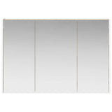 Bathroom Mirror Cabinet Sonoma Oak 103.5 x 15.5 x 70 cm 889273