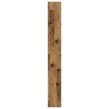Washing Machine Cabinet Old Wood 64x24x190 cm 856643