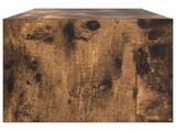TV Cabinet Smoked Oak 80x31x25.5 cm Engineered Wood 861516