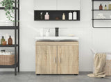 Bathroom Cabinet Set TULUM Sonoma Oak 60 x 34 x 63 cm 880323