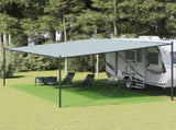 Tent Carpet Light Green 400x600 cm HDPE 4002285