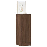 Shoe Cabinet Brown Oak 32x35x92 cm Engineered Wood 816019