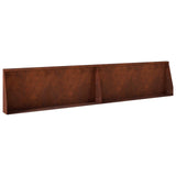Retaining Wall 8 pcs 300 x 100 x 40 cm Weathering Steel Rusty 3449253