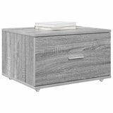Drawer Cabinet with Wheel Grey Sonoma 55 x 45 x 31 cm 869311