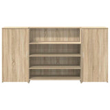 Reception Desk Sonoma Oak 200x50x103,5 cm Engineered Wood 3324180