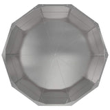Planter Silver 90 x 90 x 50 cm Stainless Steel 883756