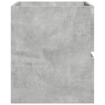 ZNTS Sink Cabinet Concrete Grey 90x38.5x45 cm Engineered Wood 856248