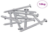Furniture Screws 1400 pcs Silver Steel 864399