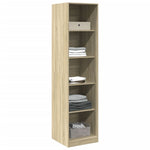 Wardrobe Sonoma Oak 50x50x200 cm Engineered Wood 3307713
