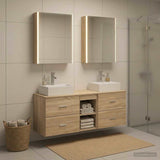 Bathroom Furniture Set 5 pcs Sonoma Oak 3406809
