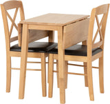 ZNTS Mason Double Drop Leaf Dining Set 400-401-170