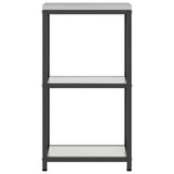 Kitchen Storage HATTEM Silver 30 x 50 x 92 cm Steel 874980