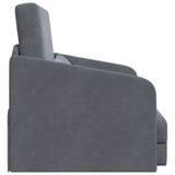 Sofa Bed Dark Grey 65 x 80 x 83 cm Velvet 4106649