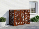 Air Conditioner Cover Rusty 110 x 50 x 105 cm Weathering Steel 8014177