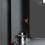 Digital Safe with Lock Dark grey 35 x 25 x 25 cm Steel 42011311