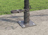 Welded Wire Fence with Concrete Base 25 x 1 m 3353658