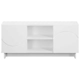 TV Stand 90 x 34.5 x 40 cm White Engineered Wood 8011477