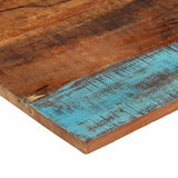 Table Top Multicolour Solid reclaimed wood 70x90 cm Durable 286061