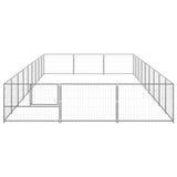Dog Kennel Silver 27 m Steel 3082141