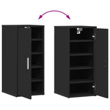 Shoe Cabinet Black 32x35x70 cm Engineered Wood 808956