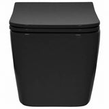 Wall-hung Toilet Ceramic Black 42045640