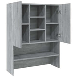 Washing Machine Cabinet Grey Sonoma Engineered Wood 3120183