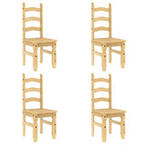 5 Piece Dining Set Panama Solid Wood Pine 3345203