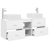 Bathroom Cabinet Set 3 pcs White 49.5 x 41 x 63 cm 3405819