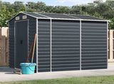 Garden Shed Garden Shed Rectangular Modern Durable Metal Shed 3188254