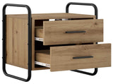 Hanging Bedside Cabinet Artisan Oak 40 x 30 x 50 cm 8013552