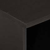 Bedside Cabinets 2 pcs Black 40x33x46 cm Solid Wood Mango 356826