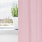 Blackout Curtains with Rings 2 pcs Baby Pink 245 x 140 cm 4107521