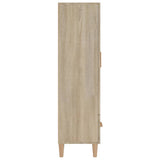 Highboard Sonoma Oak 70x31x115 cm Engineered Wood 812531