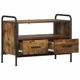TV Cabinet 67.5 x 33 x 50 cm Smoked Oak Engineered Wood 8013688