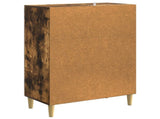 Drawer Cabinet Smoked Oak 66 x 34.5 x 90 cm Engineered Wood 895070