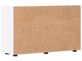Wooden Cabinet White 88.5 x 30.5 x 73 cm Engineered Wood 880301