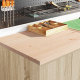 Garage Cabinets 2 pcs Sonoma Oak Engineered Wood 3328307
