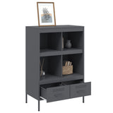 Highboard Anthracite 68x39x101.5 cm Steel 843104