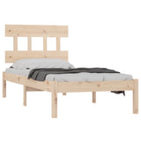Bed Frame without Mattress 90x200 cm Solid Wood 3104723