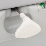 Portable Camping Toilet Grey and White 2212 L HDPE 154405
