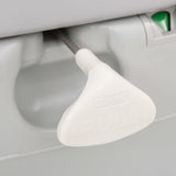 Portable Camping Toilet Grey and White 2212 L HDPE 154405