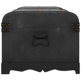 Treasure Chest Wood Black 90x51x42 cm 275394