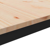 Coffee Table Natural 60 x 50 x 36 cm Solid Pine Wood 892761