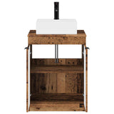 Bathroom Furniture Set Old Wood Engineered Wood 3404248