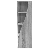 Corner Cabinet Grey Sonoma 32x32x102cm Engineered Wood 889861