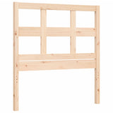Bed Frame without Mattress 90x200 cm Solid Wood Pine 3192996